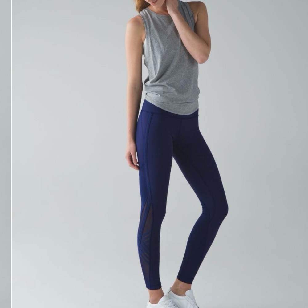 Lululemon  Minimalist Tight  (Full-On Luxtreme) Hero Blue